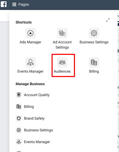 4-Go to the Facebook Ads Manager Dashboard