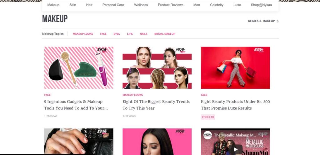 5-Nykaa content marketing campaign