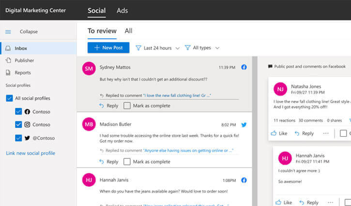 Microsoft-Digital-Marketing-Center-ads-social